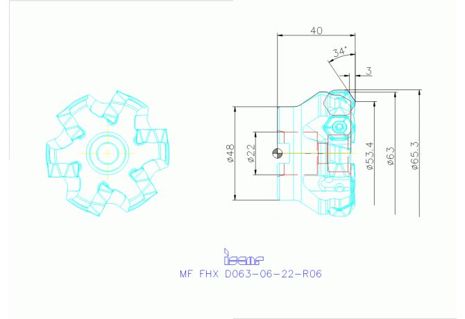MF FHX D063-06-22-R06
