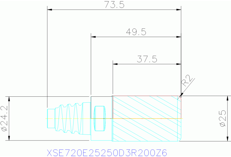 XSE720E25250D3R200Z6 HXT