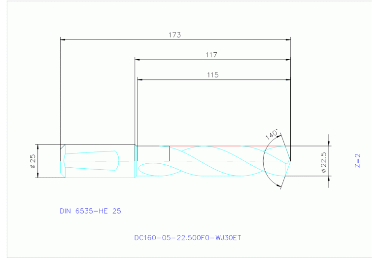 DC160-05-22.500F0-WJ30ET