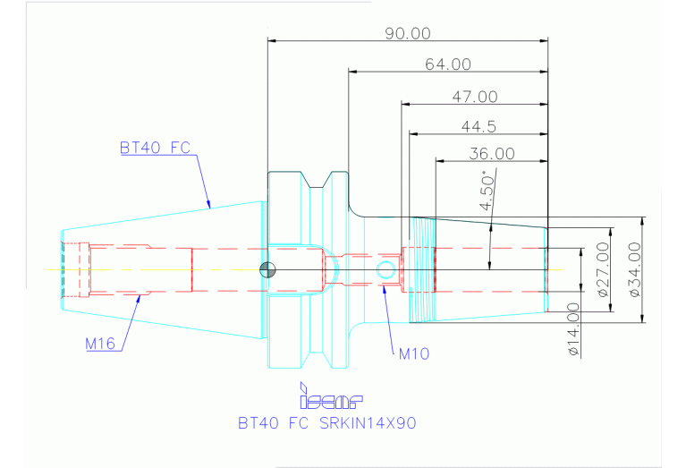 BT40 FC SRKIN14X90