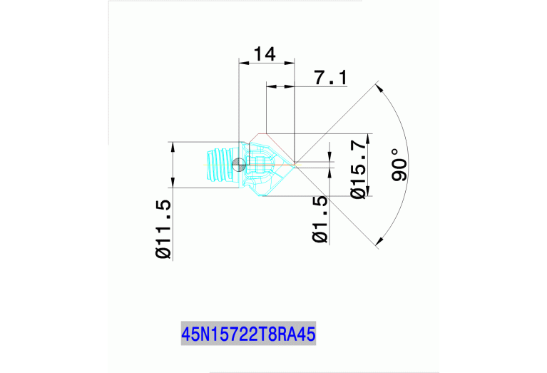 45N15722T8RA45 IN2005