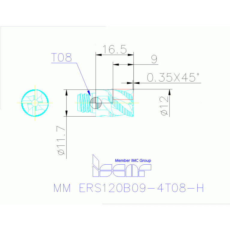 MM ERS120B09-4T08H IC908
