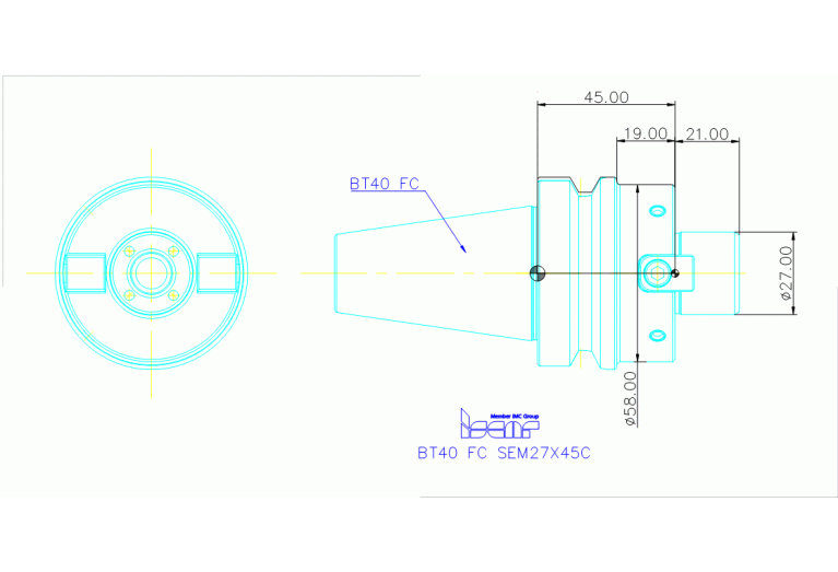 BT40 FC SEM27X45C