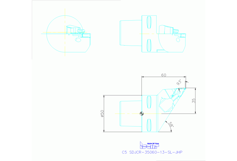 C5 SDJCR-35060-13-SL-JHP