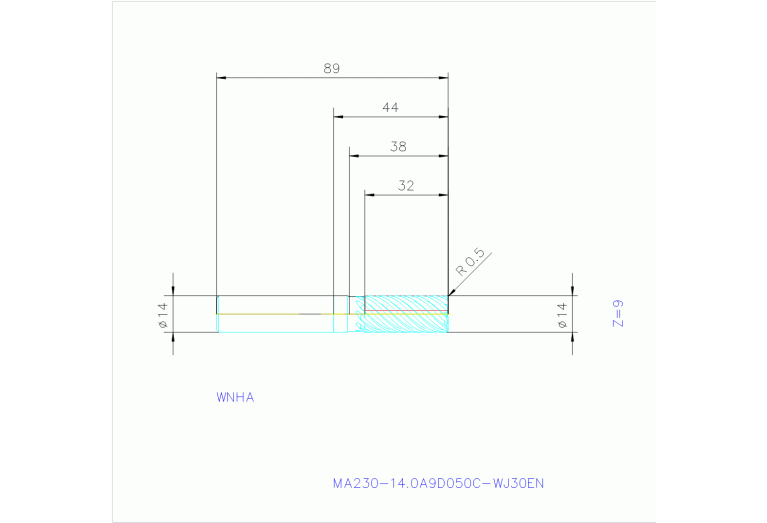 MA230-14.0A9D050C-WJ30TF
