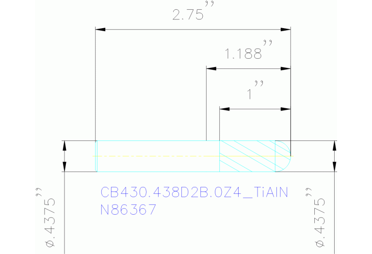CB430.438D2B.0Z4 TIALN