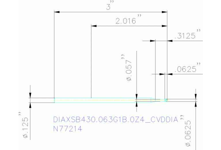 DIAXSB430.063G1B.0Z4 CVDDIA