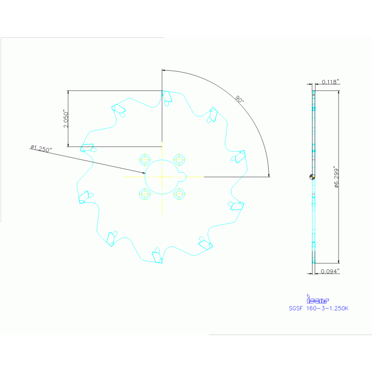 SGSF 160-3-1.250K