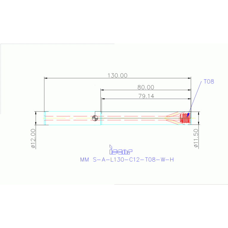 MM S-A-L130-C12-T08-W-H