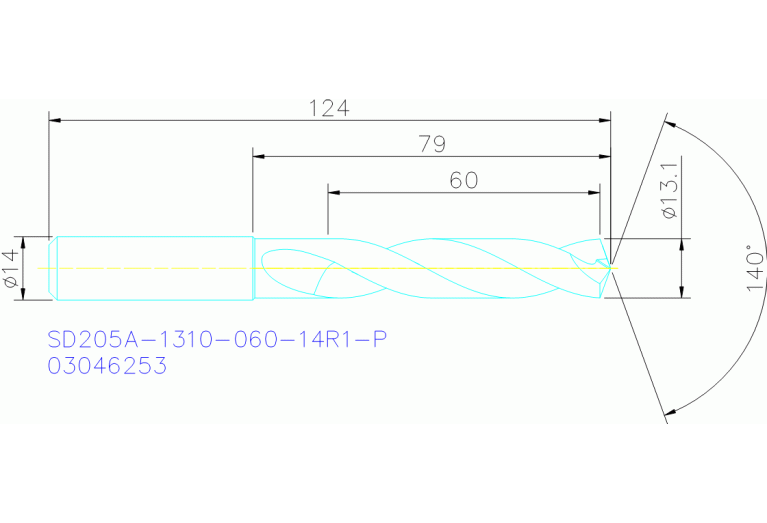 SD205A-1310-060-14R1-P