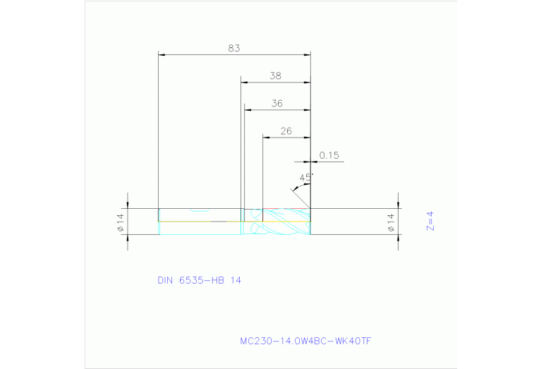 MC230-14.0W4BC-WK40TF