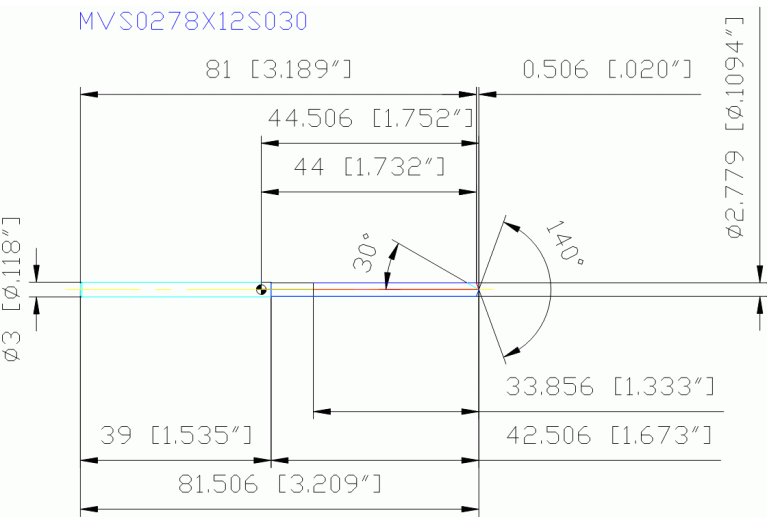 MVS0278X12S030 DP1020
