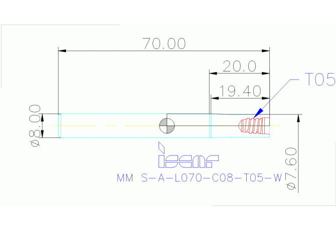 MM S-A-L070-C08-T05-W