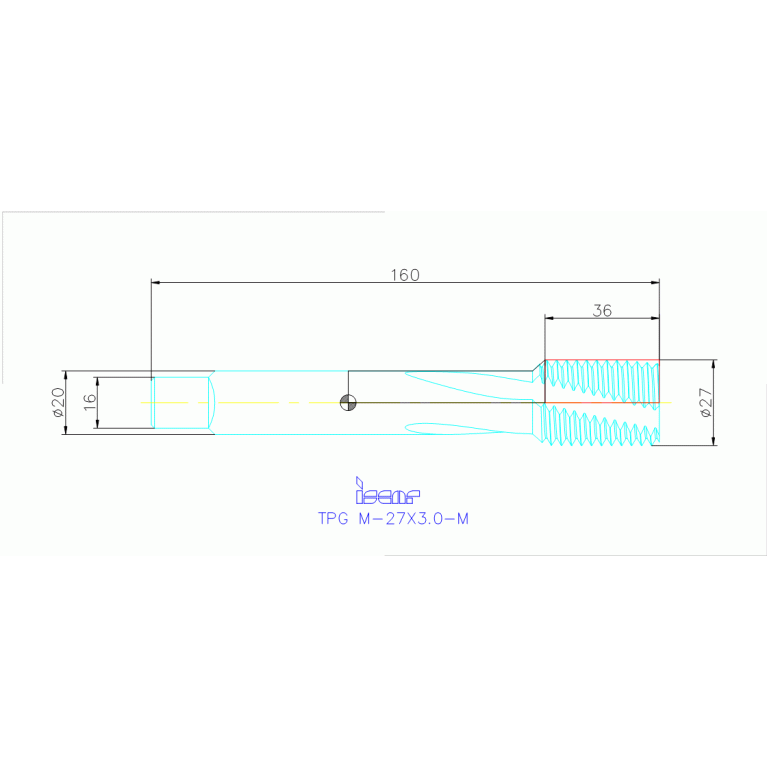 TPG M-27X3.0-M HETI