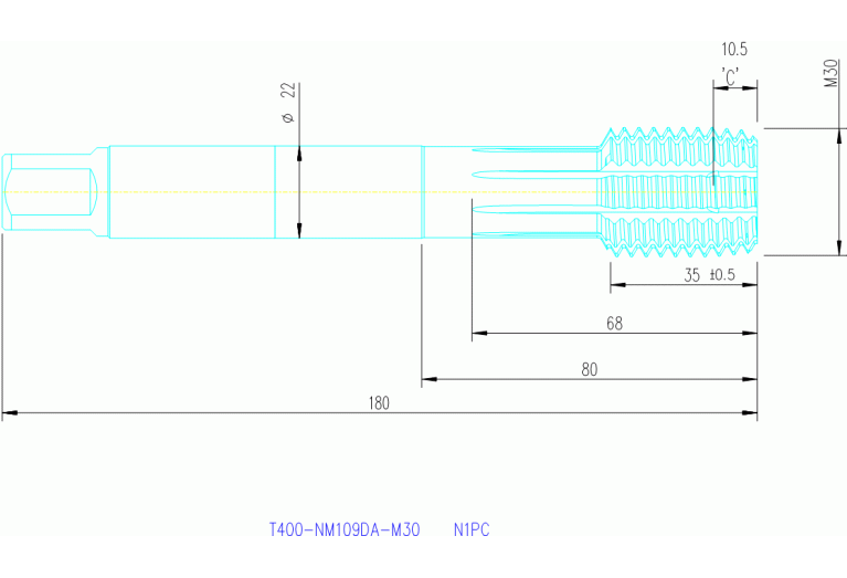 T400-NM109DA-M30 N1PC