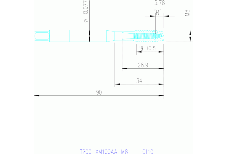 T200-XM100AA-M8 C110