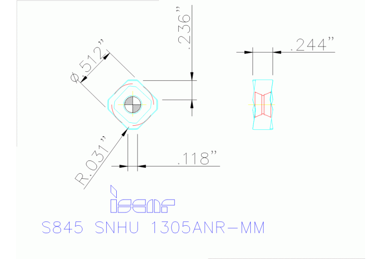 S845 SNHU 1305ANR-MM IC5400