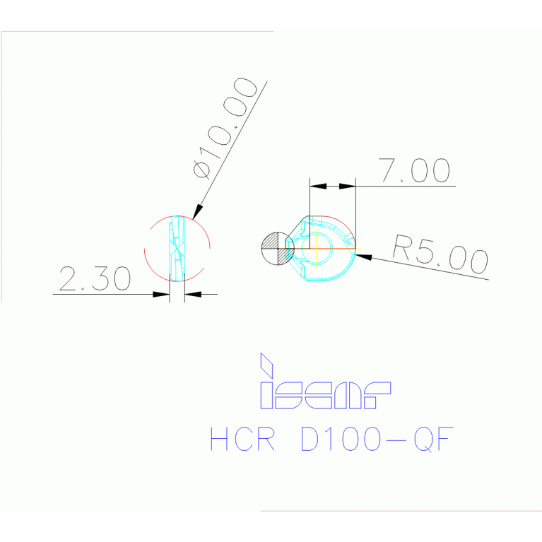 HCR D100-QF IC908