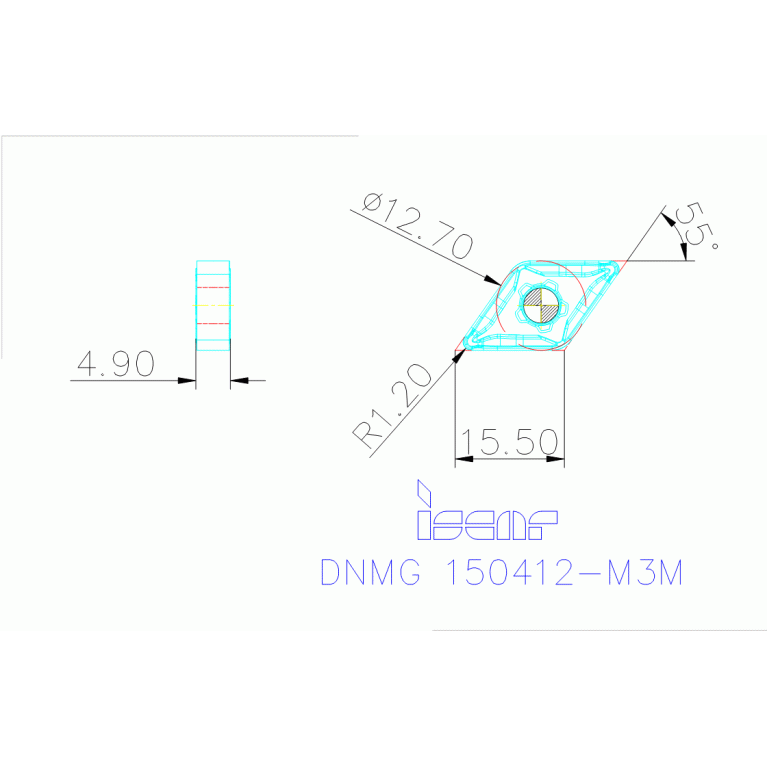 DNMG 150412-M3M IC806