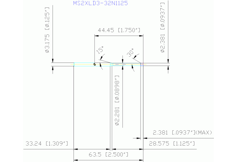 MS2XLD3/32N1125