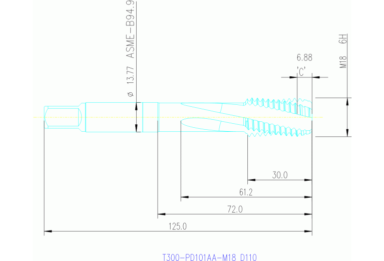 T300-PD101AA-M18 D110