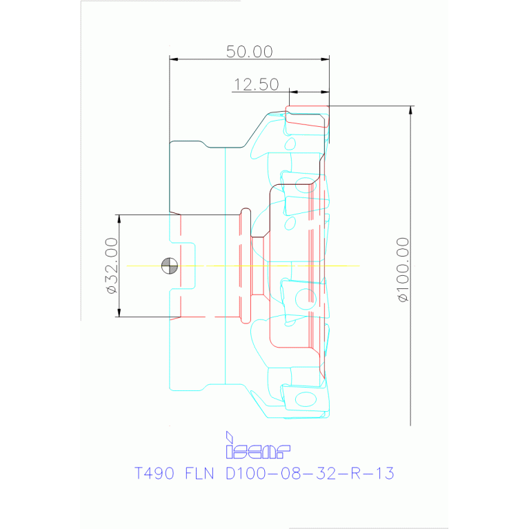 T490 FLN D100-08-32-R-13
