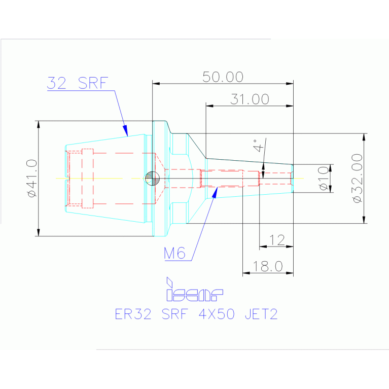 ER32 SRF 4X50 JET2