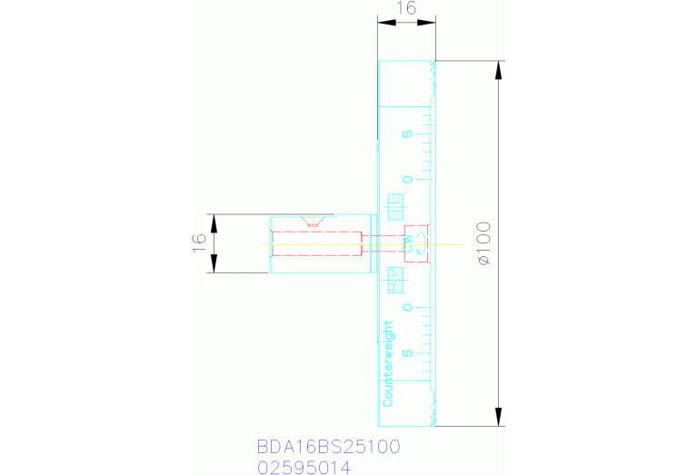 BDA16BS25100