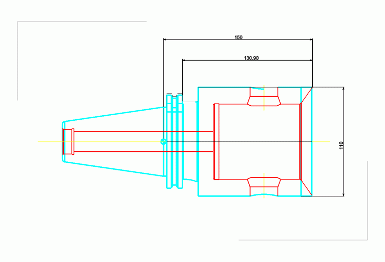 DIN69871-A50MHD110.150