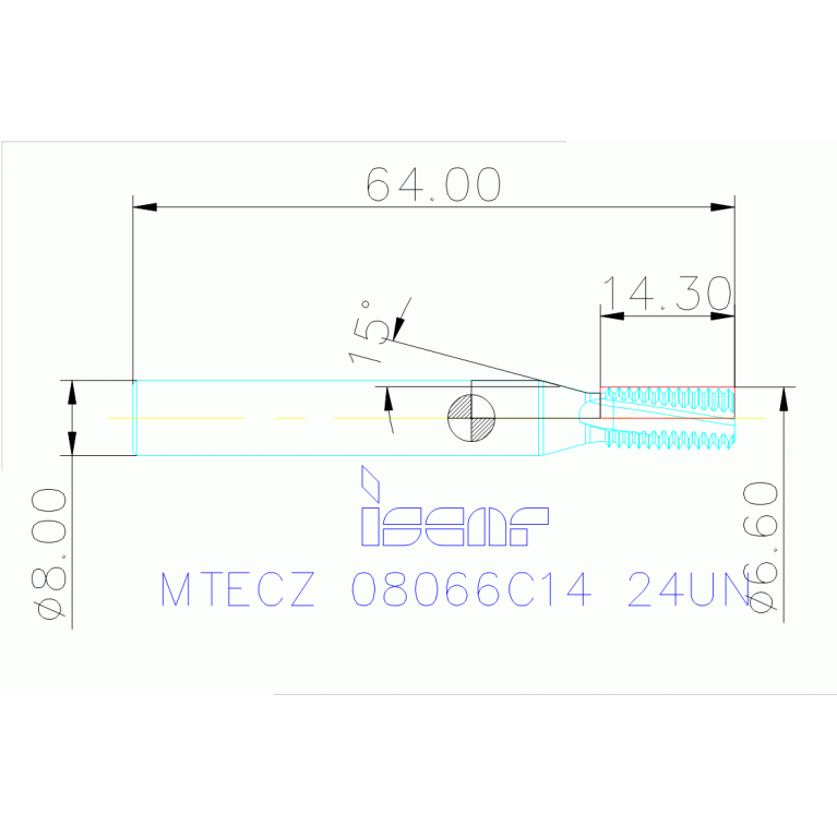 MTECZ 08066C14 24UN IC908