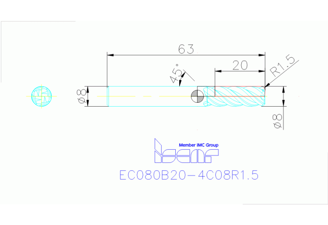 EC080B20-4C08R1.5 IC900