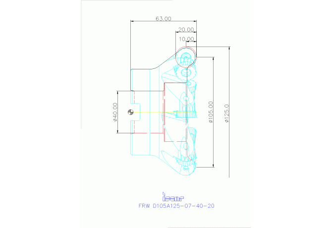 FRW D105A125-07-40-20