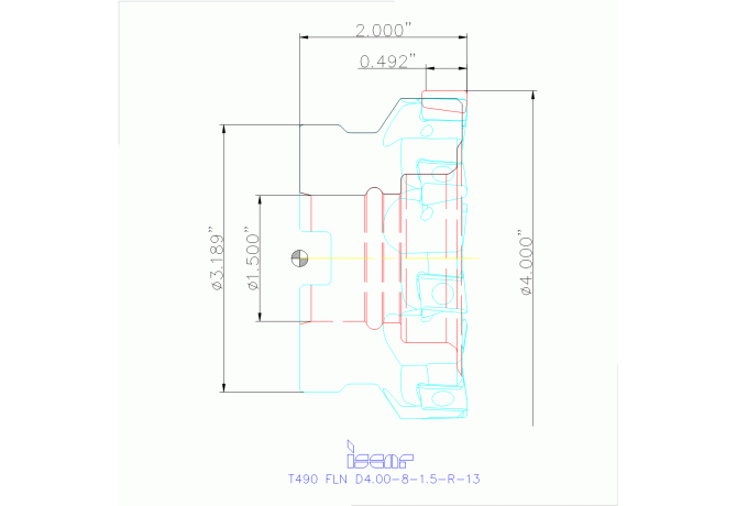 T490 FLN D4.00-8-1.5-R-13