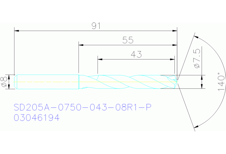 SD205A-0750-043-08R1-P