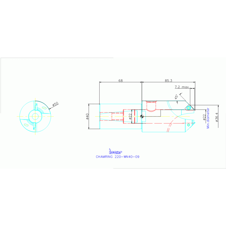 CHAMRING 220-WN40-09