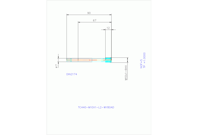 TC440-M10X1-L2-WY80AD