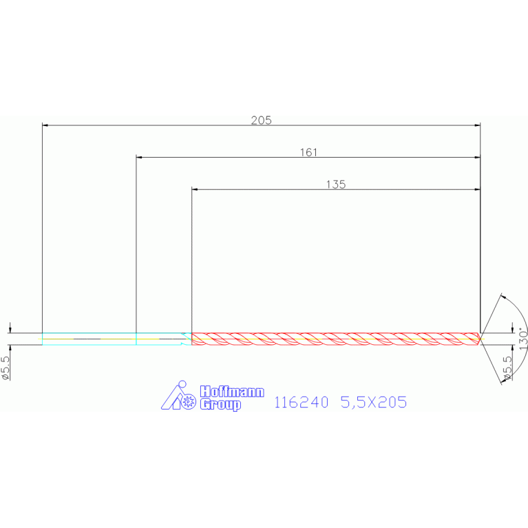 116240 5,5X205