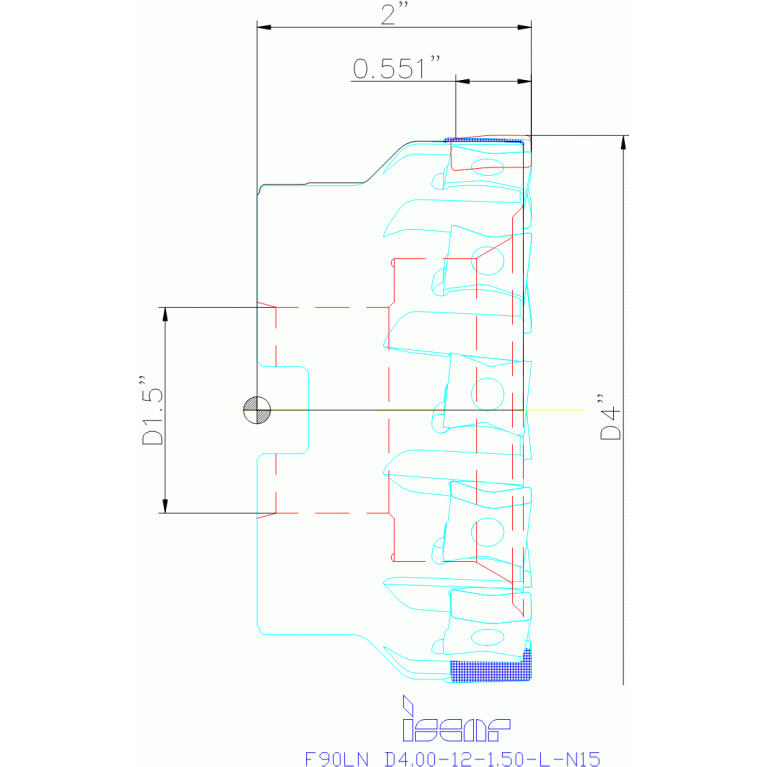 F90LN D4.00-12-1.50-L-N15