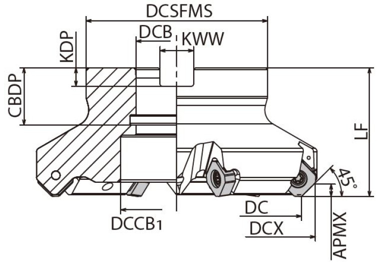 MB45-100R-14T8C