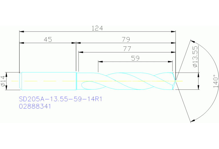 SD205A-13.55-59-14R1