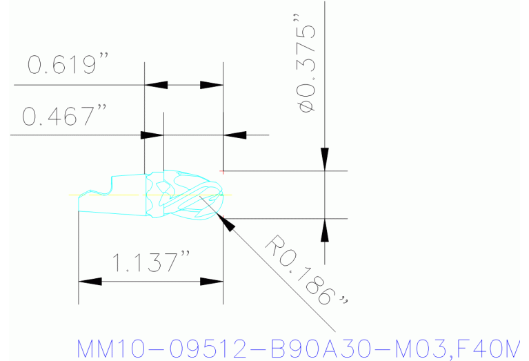 MM10-09512-B90A30-M03 F40M