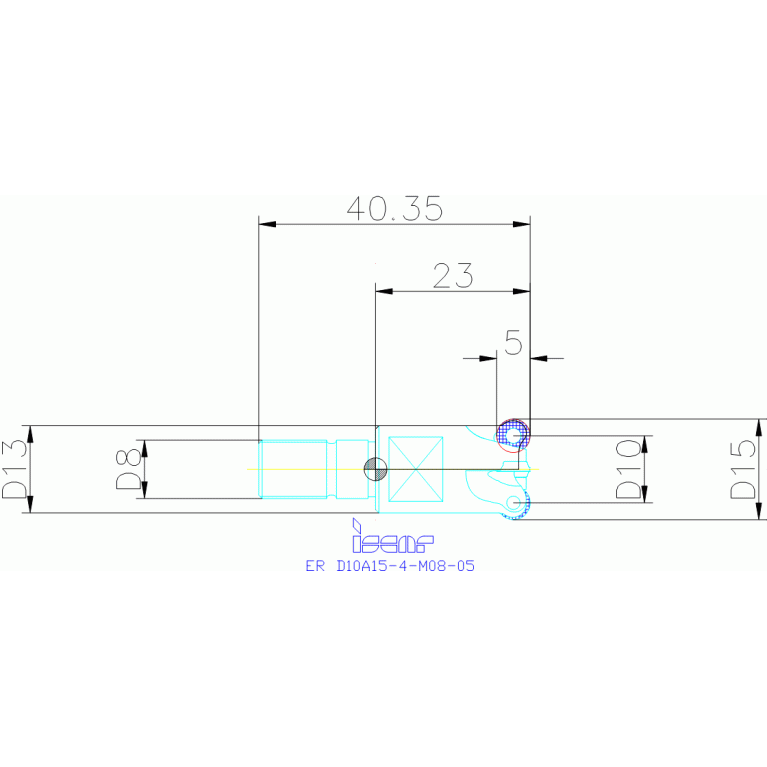 ER D10A15-4-M08-05