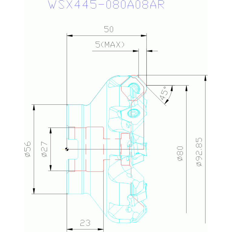 WSX445-080A08AR