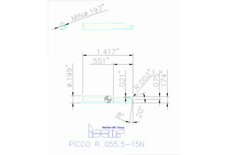 PICCO R 055.5-15N IC908