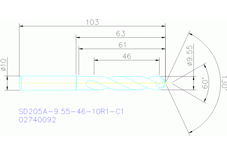 SD205A-9.55-46-10R1-C1
