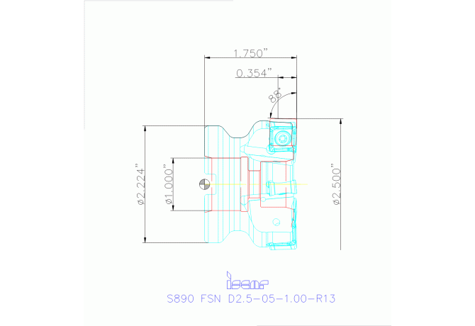 S890 FSN D2.5-05-1.00-R13