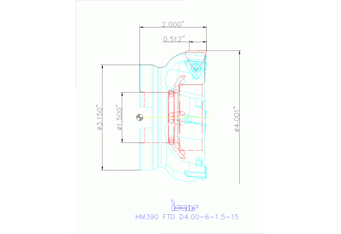 HM390 FTD D4.00-6-1.5-15