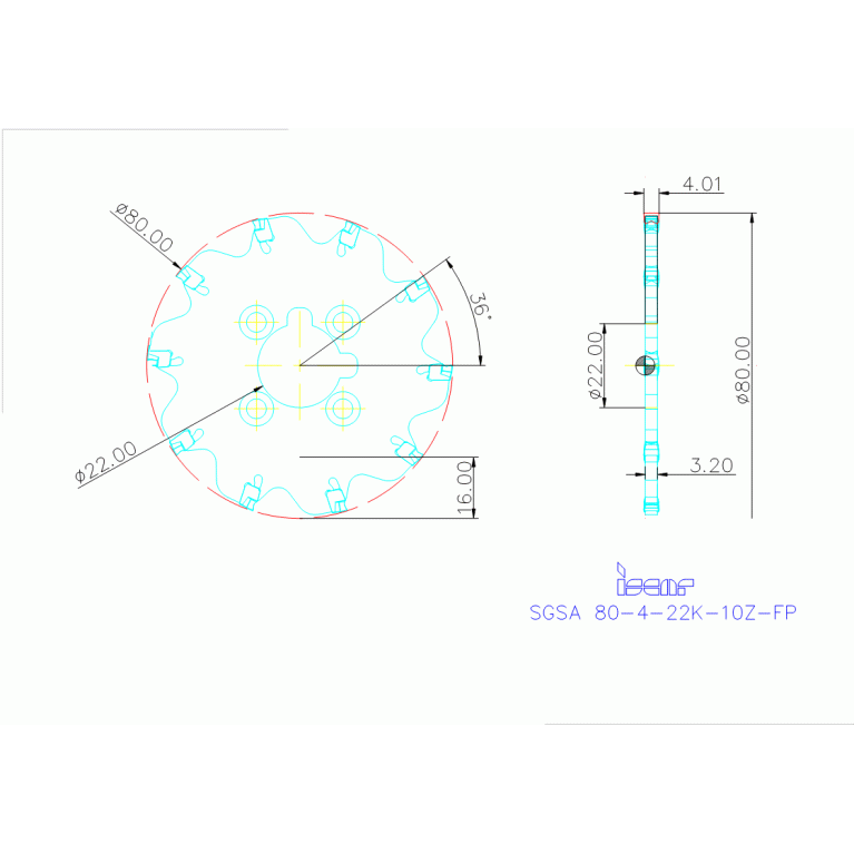 SGSA 80-4-22K-10Z-FP