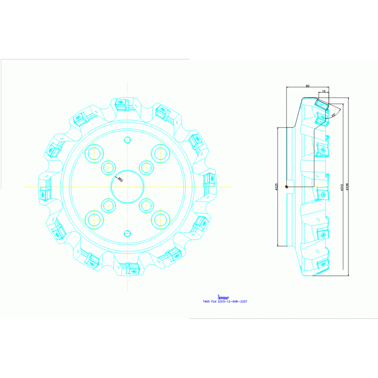 T465 FLN D315-12-60R-22ST