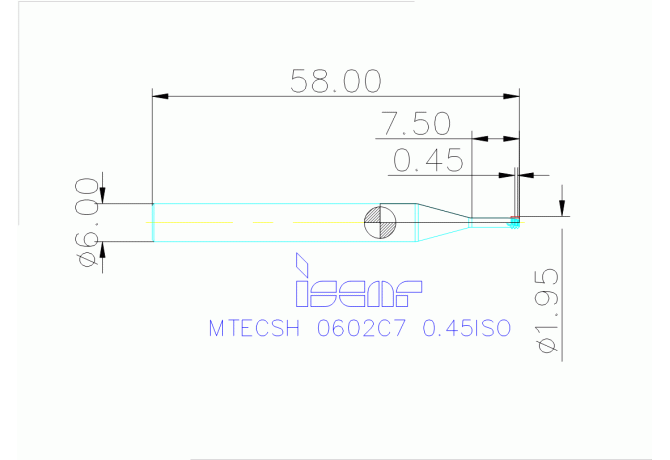 MTECSH 0602C7 0.45ISO IC903